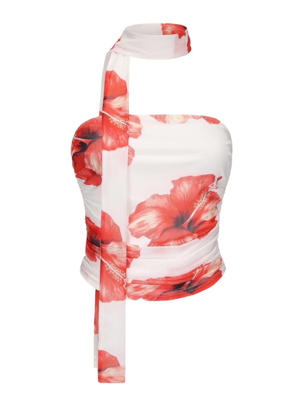 Amazon Bandeau Top with Neck Scarf